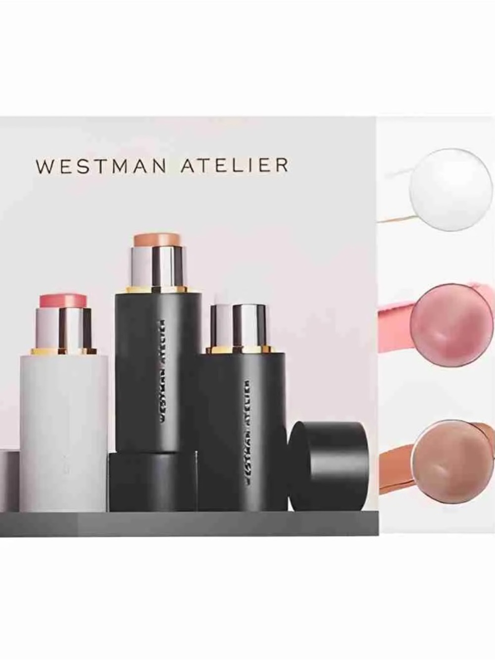 Westman Atelier Cream Blush & Highlighter Sachets NWT